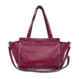 Valentino Garavani Pink Purple Rockstud Women's Bag